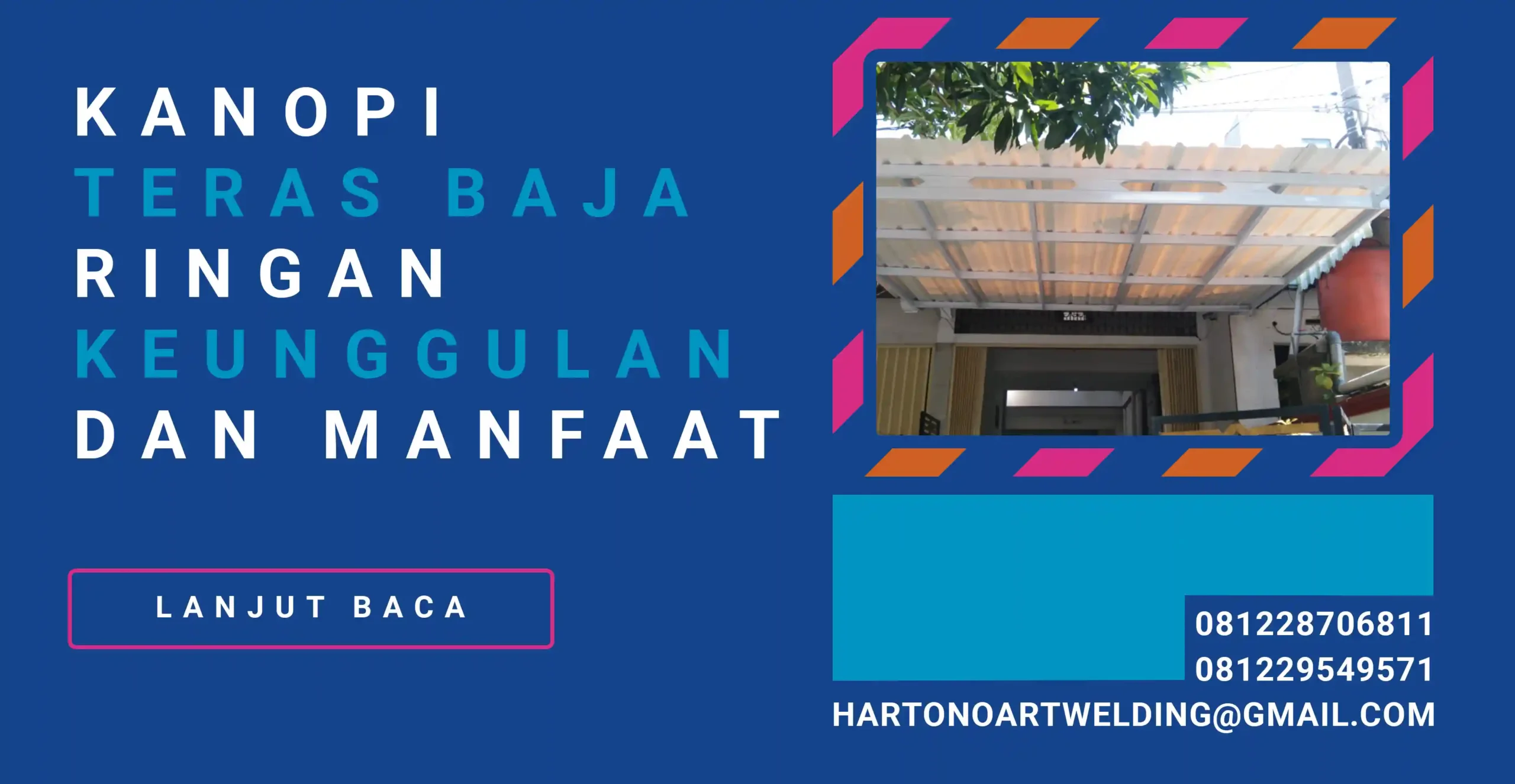 Kanopi Teras Baja Ringan Keunggulan Dan Manfaat Hartono Art Welding