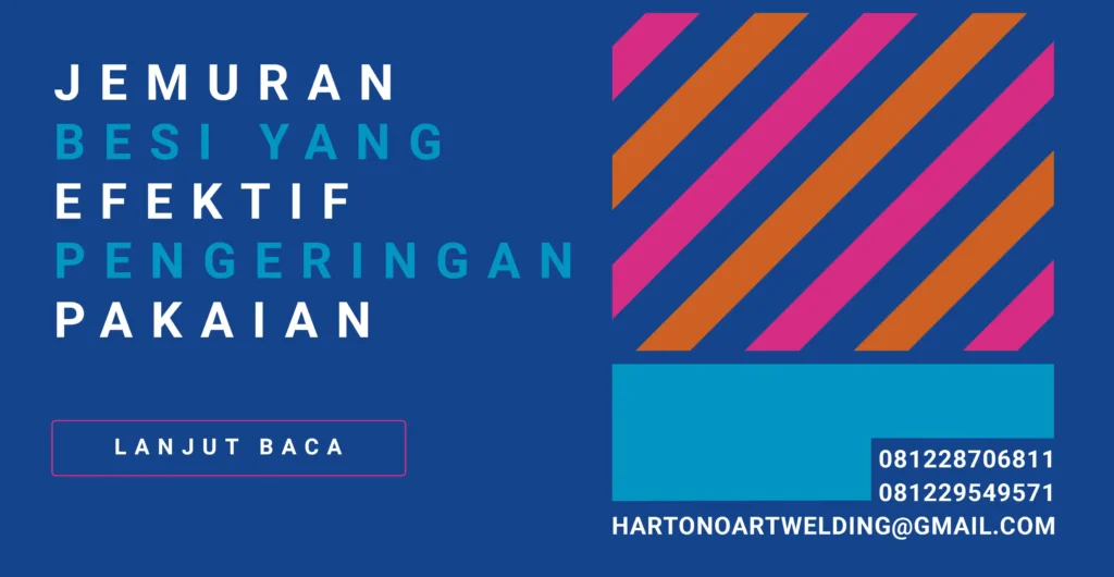 Jemuran Besi yang Efektif Mengatasi Tantangan Pengeringan Pakaian