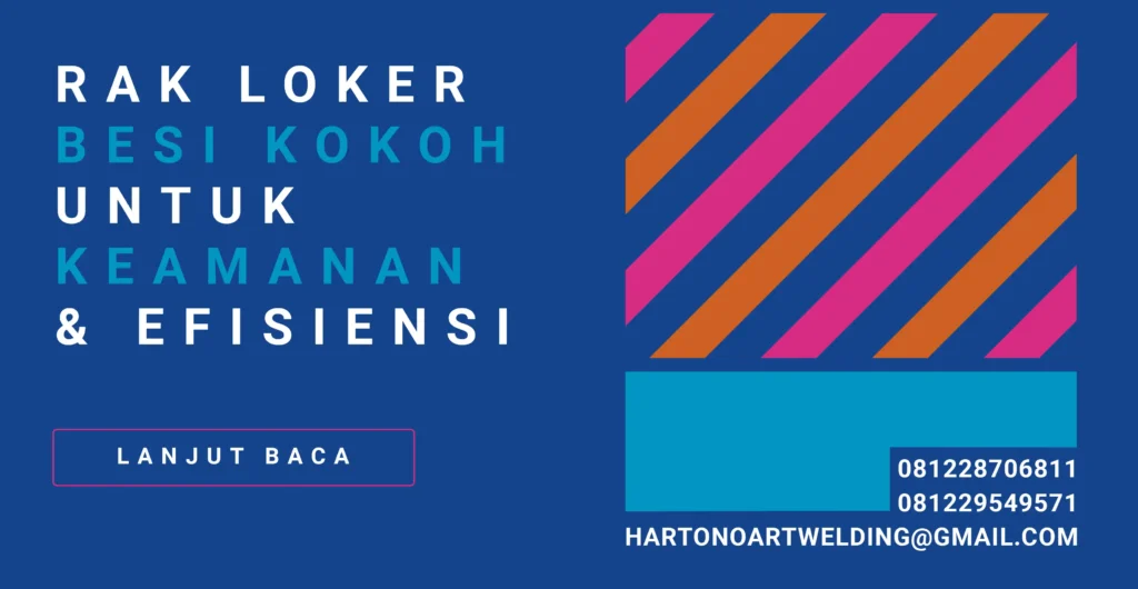 Rak Loker Besi Kokoh untuk Keamanan dan Efisiensi Ruang Kerja