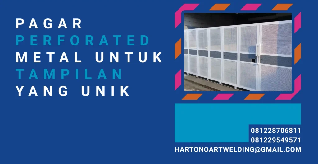 Pagar Perforated Metal untuk Tampilan yang Unik artikel