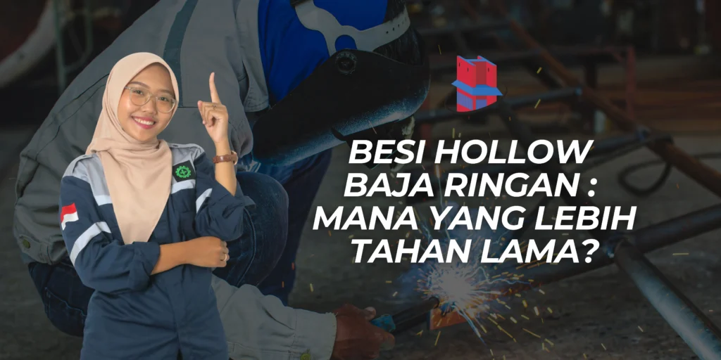 besi hollow baja ringan