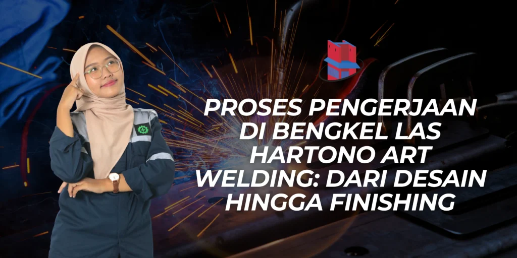 proses pengerjaan bengkel las